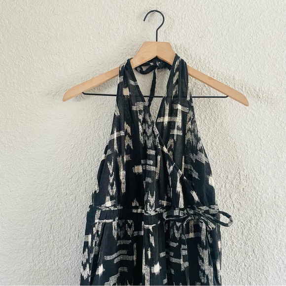 Madewell Black and White Patterned Jumpsuit - Picture 4 of 14